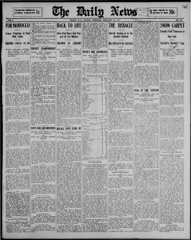 Victoria Must Make Enormous Progress During 1910, Because During 1910 the Following Will Be Under Way