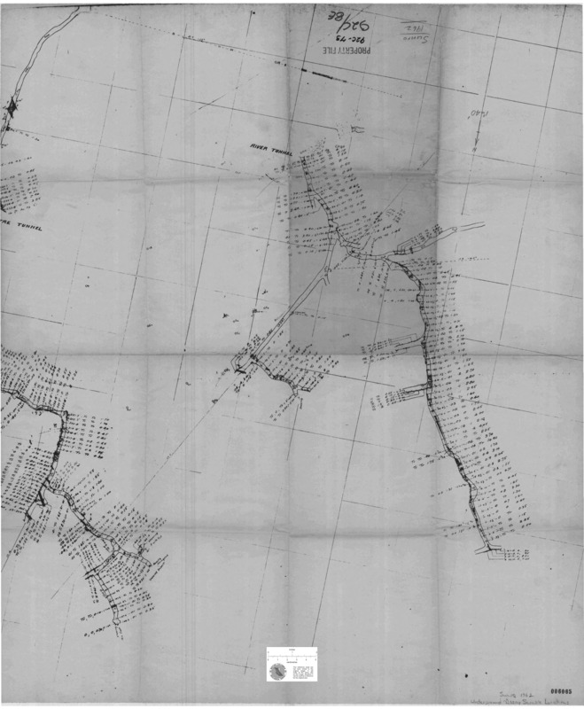 Sunro Map: Underground Assay Sample Locations