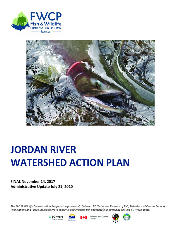 Jordan River Watershed Action Plan: Administrative Update