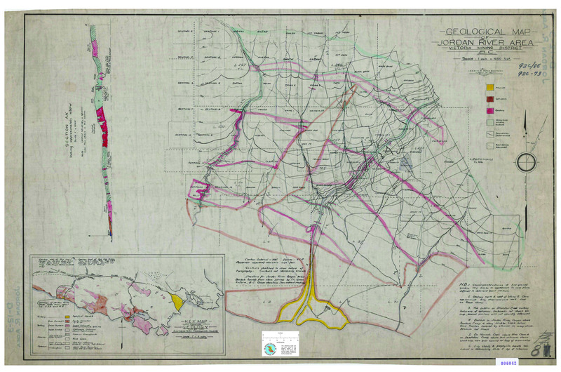 Geological Map of the Jordan River Area