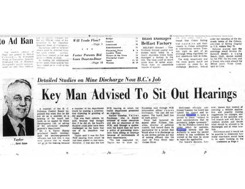 Key Man Advised to Sit Out Hearings