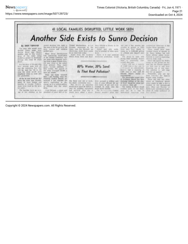 Another Side Exists to Sunro Decision