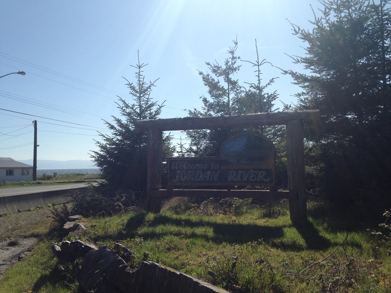 Welcome to Jordan River Sign