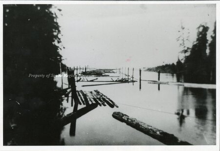 Black and White Photo of the Booming Area