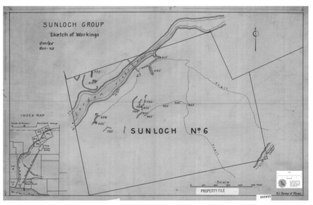 Sunloch Group Sketch of Workings