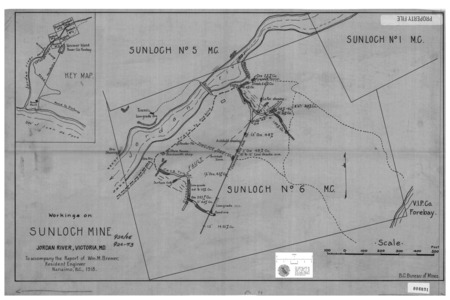 Workings on Sunloch Mine