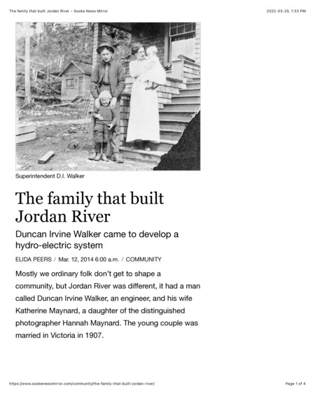 Jordan River drew attention in 1923
