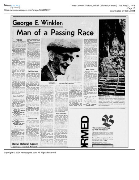 Man of a Passing Race