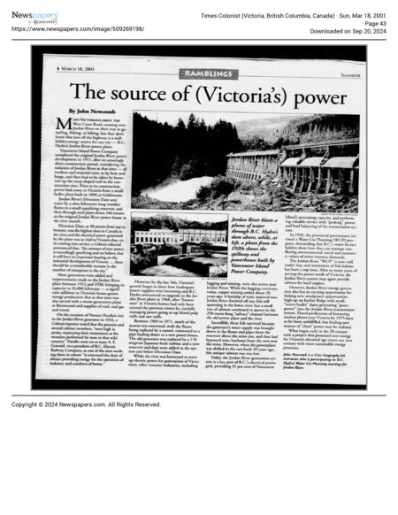 The Source of (Victoria's) Power